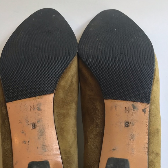 SOLD❗️❗️Vintage YVES SAINT LAURENT suede heels - Picture 9 of 10